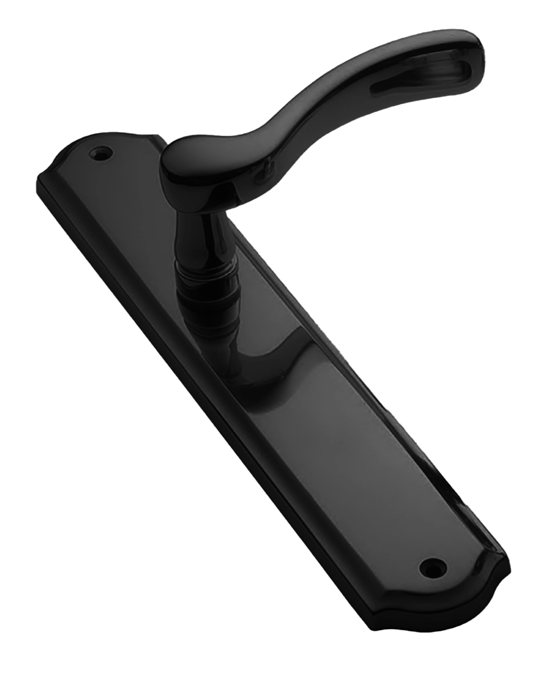 Ручка на планке ERICA PL NERO, цвет - черный фото купить Актобе (Актюбинск)