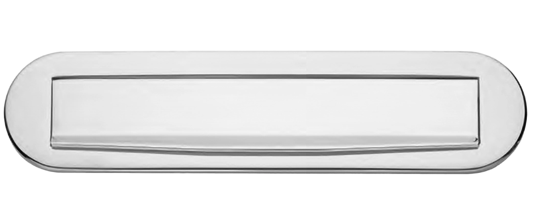 Накладка для почтового ящика ART.910 CRO овальная, цвет хром фото купить Актобе (Актюбинск)