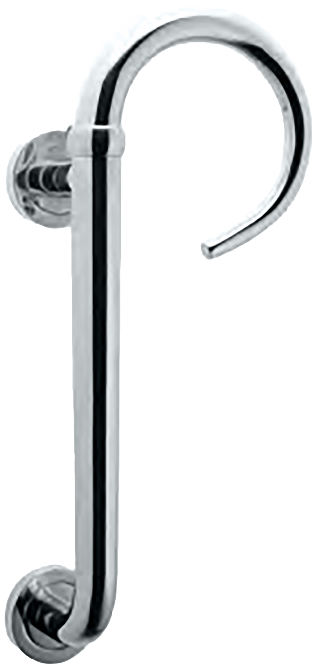 Ручка-скоба LANGOUST PH R CRO правая на круглой розетке, цвет хром, латунь фото купить Актобе (Актюбинск)