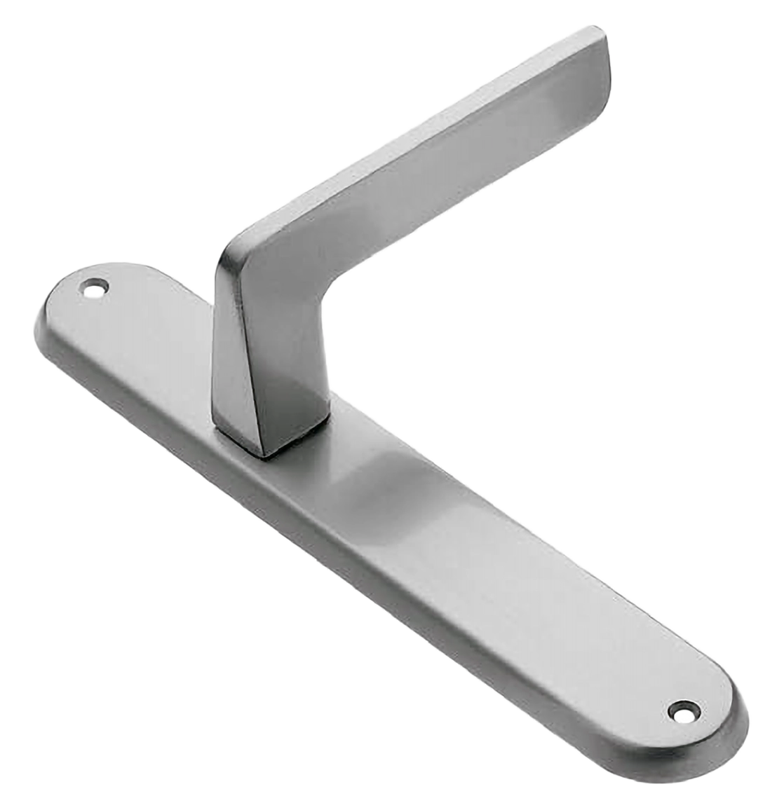 Ручка дверная на планке ROCK PL CSA, цвет матовый хром, латунь фото купить в Актобе