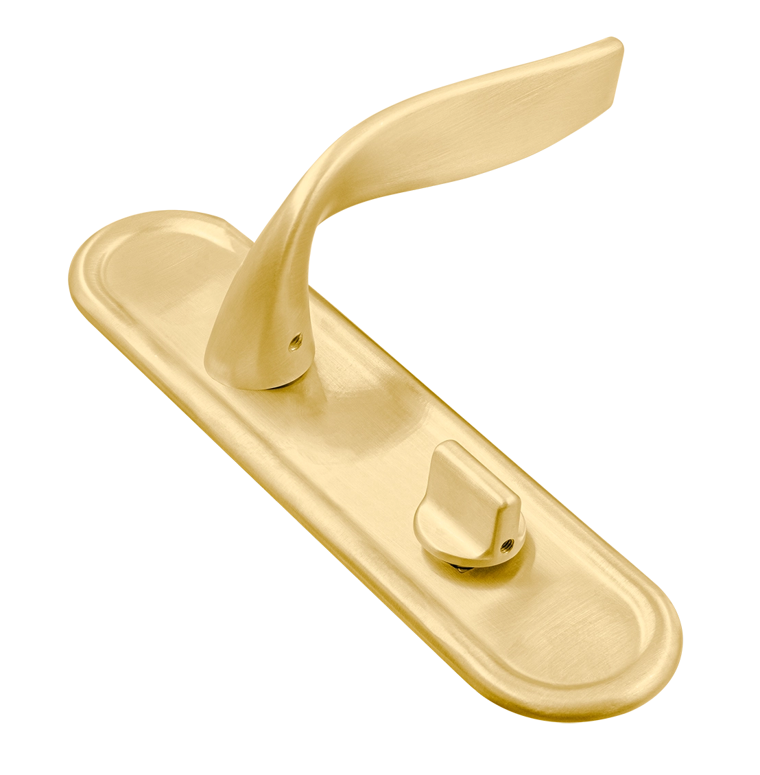 Ручка дверная SKYSCRAPER PLR AH на планке, цвет Осенний мёд/Autumn Honey фото купить Актобе (Актюбинск)