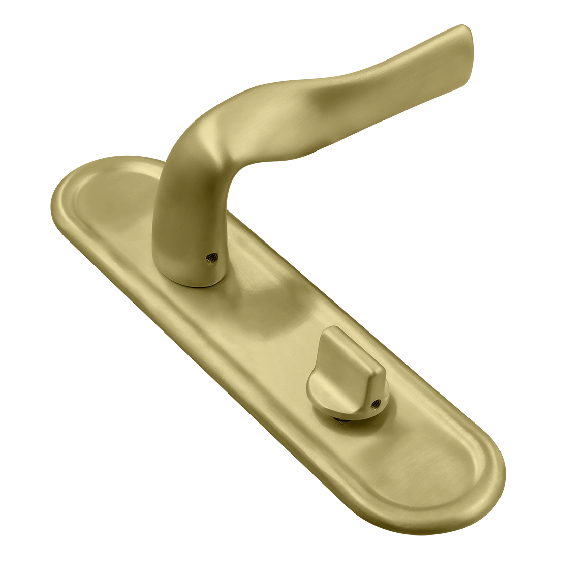 Ручка дверная LVB PLR AH на планке, цвет Осенний мёд/Autumn Honey фото купить Актобе (Актюбинск)