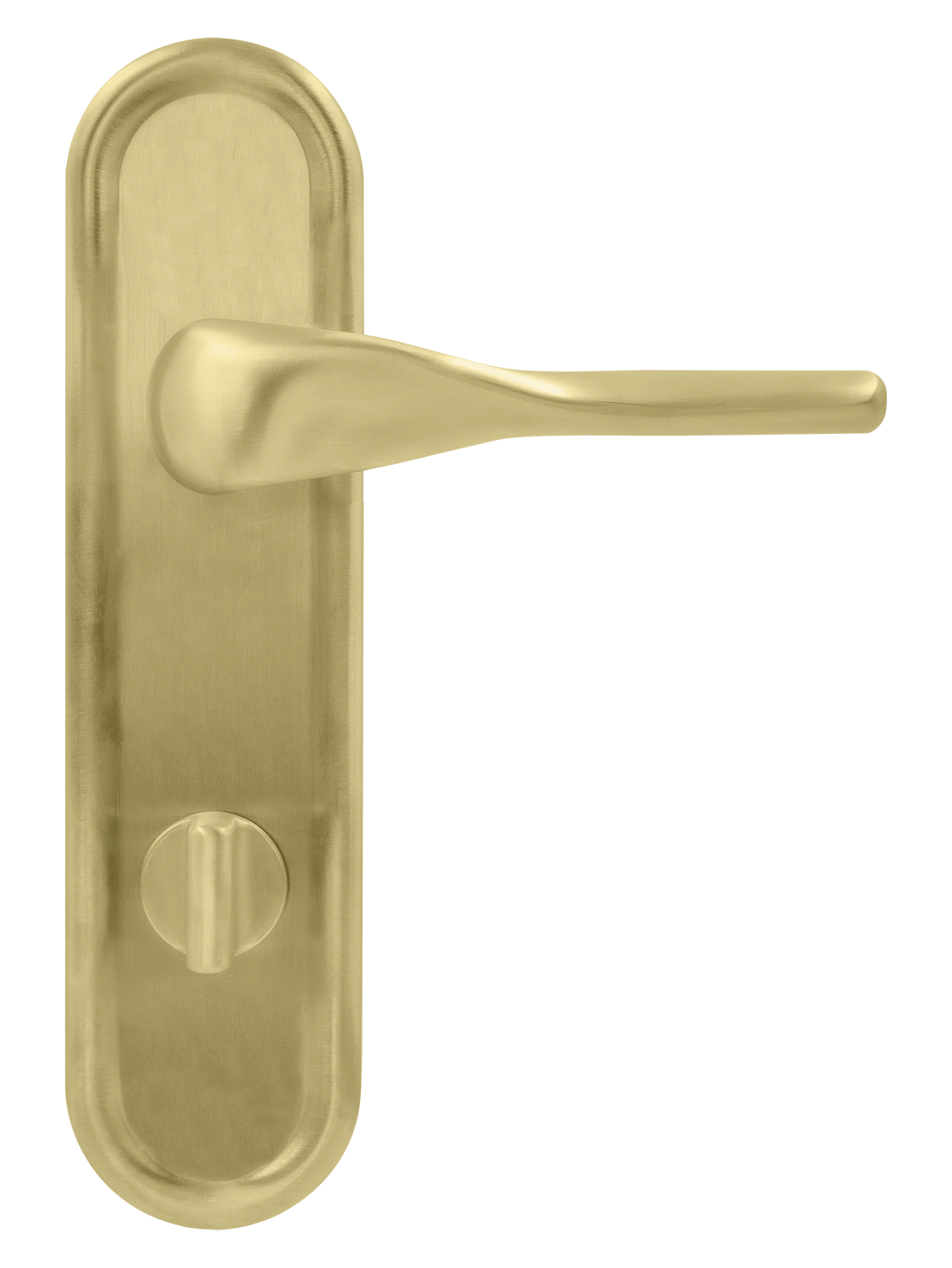 Ручка дверная LVB PLR AH на планке, цвет Осенний мёд/Autumn Honey фото купить в Актобе