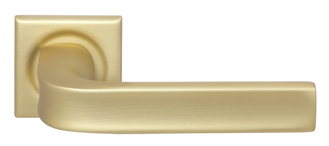 Ручка дверная THE BUS STATION S7 AH на квадратной розетке, цвет Осенний мёд/Autumn Honey фото купить Актобе (Актюбинск)