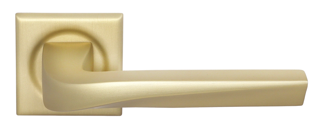 Ручка дверная WD CONCERT HALL S7 AH на квадратной розетке, цвет Осенний мёд/Autumn Honey фото купить Актобе (Актюбинск)