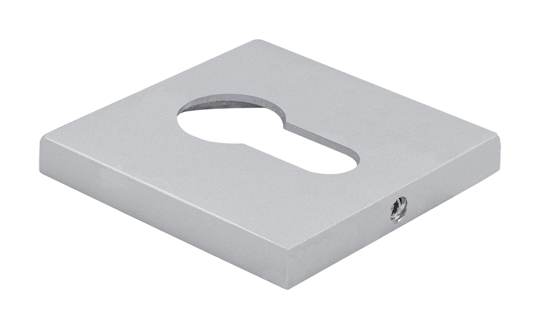 Накладка на замок MH-KH-S6 ASC под евроцилиндр, цвет анодированный матовый хром фото купить Актобе (Актюбинск)