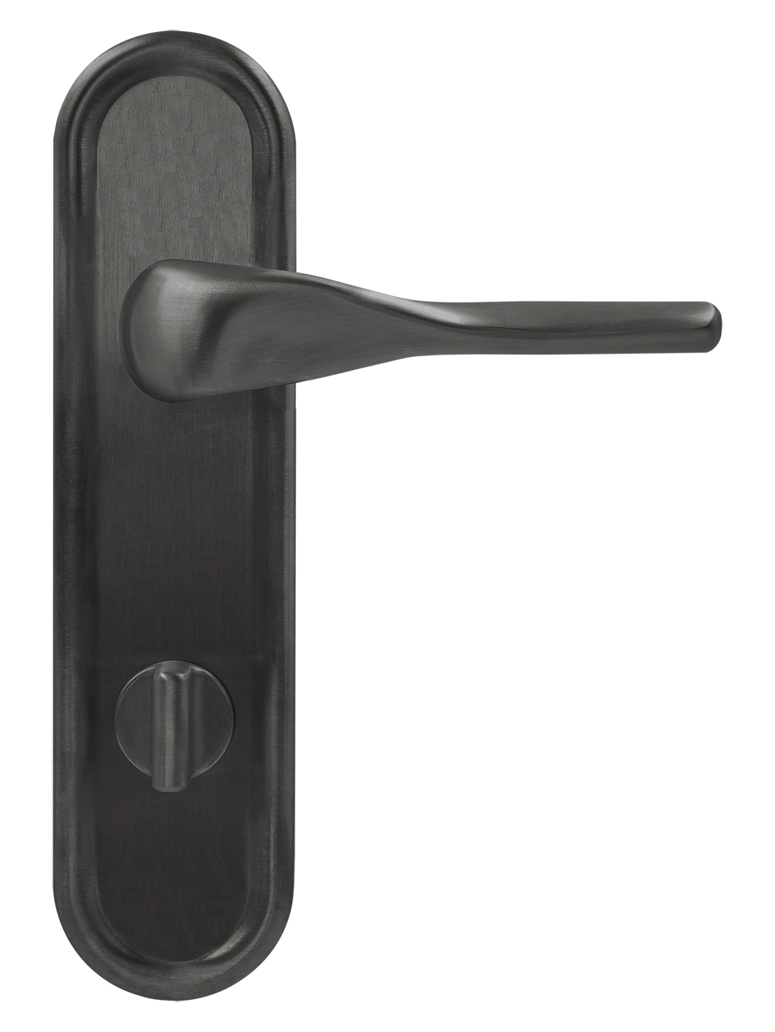 Ручка дверная LVB PLR WC SST на планке под сантехническую завертку, цвет Летняя гроза/Summer Storm фото купить в Актобе