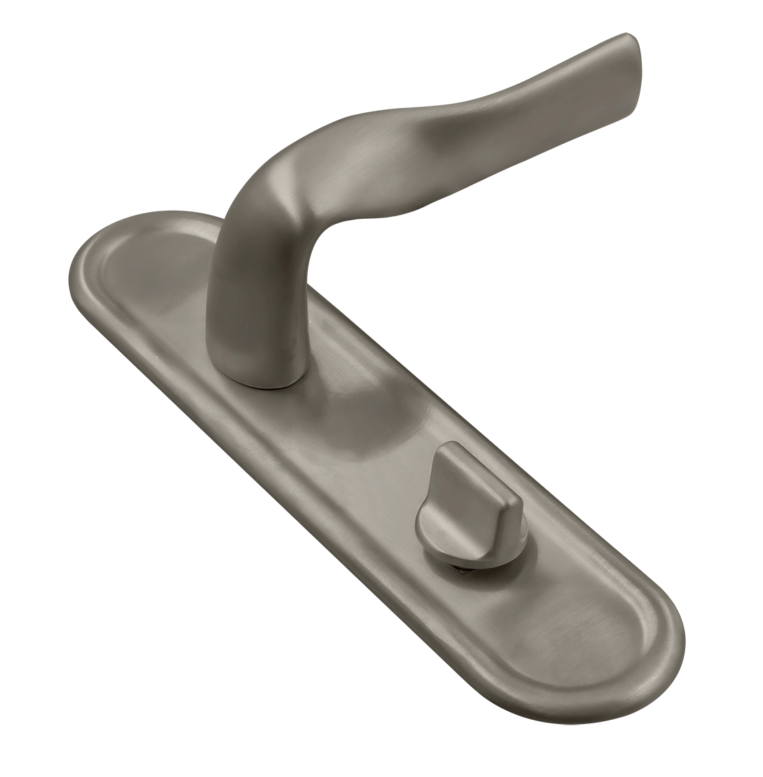 Ручка дверная LVB PLR WC SMI на планке под сантехническую завертку, цвет Весенняя дымка/Spring Mist фото купить Актобе (Актюбинск)