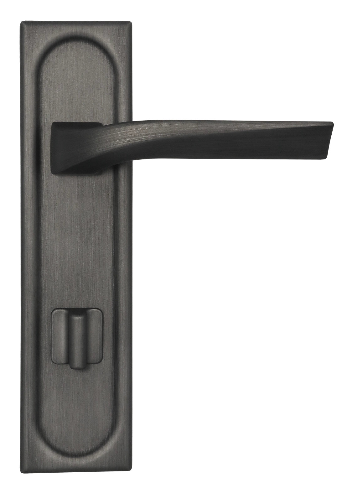 Ручка дверная WD CONCERT HALL PLS WC SST на планке под сантехническую завертку, цвет Летняя гроза/Summer Storm фото купить в Актобе