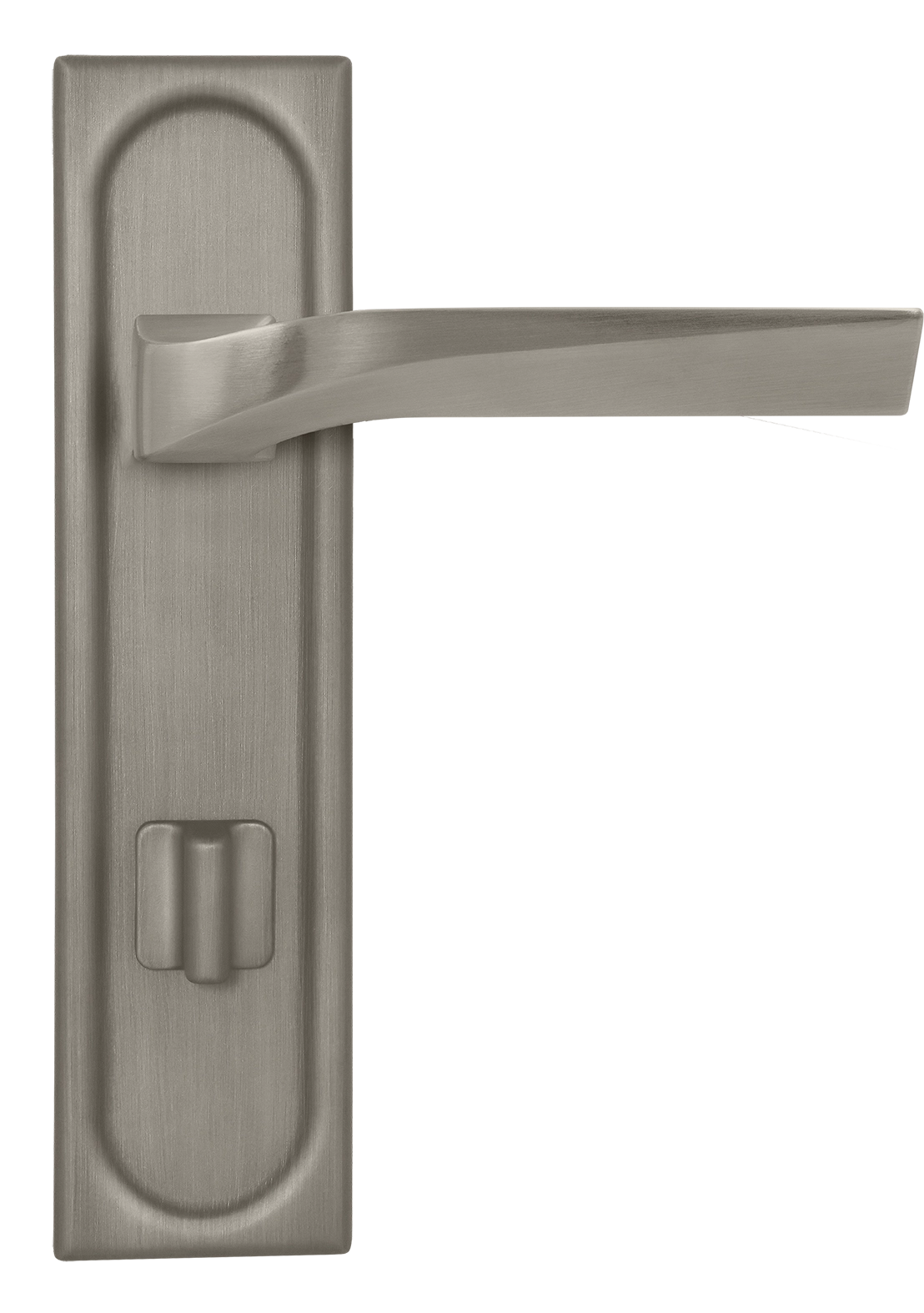 Ручка дверная WD CONCERT HALL PLS WC SMI на планке под сантехническую завертку, цвет Весенняя дымка/Spring Mist фото купить в Актобе