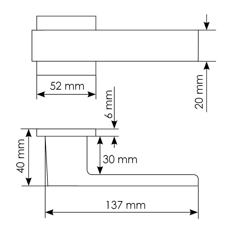 Комплект дверных ручек MH-56-S6 BL с заверткой MH-WC-S6 BL + магнитный замок M1895 BL, цвет черный фото morelli Актобе (Актюбинск)