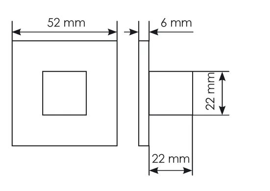 Комплект дверных ручек MH-53-S6 BL с заверткой MH-WC-S6 BL + магнитный замок  M1895 BL, цвет черный фотомореллиАктобе (Актюбинск)