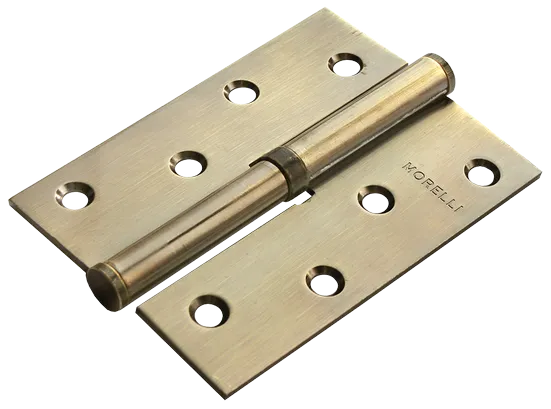 Петля разъемная MSND 100X70X2.5 AB R с подшипником стальная правая, врезная, цвет бронза фото купить Актобе (Актюбинск)