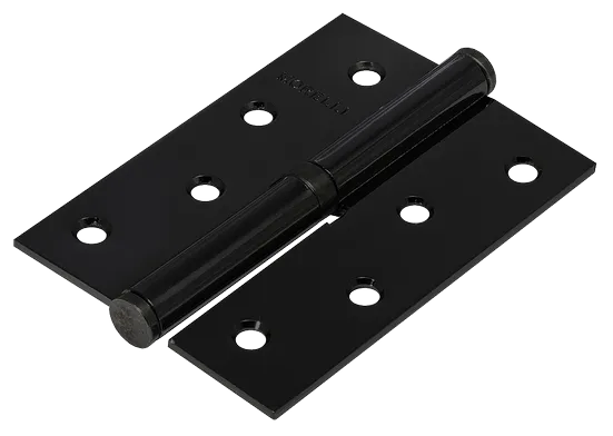 Петля карточная разъемная MSND 100X70X2.5 BL R с подшипником стальная правая, врезная, цвет черный, сталь фото купить Актобе (Актюбинск)