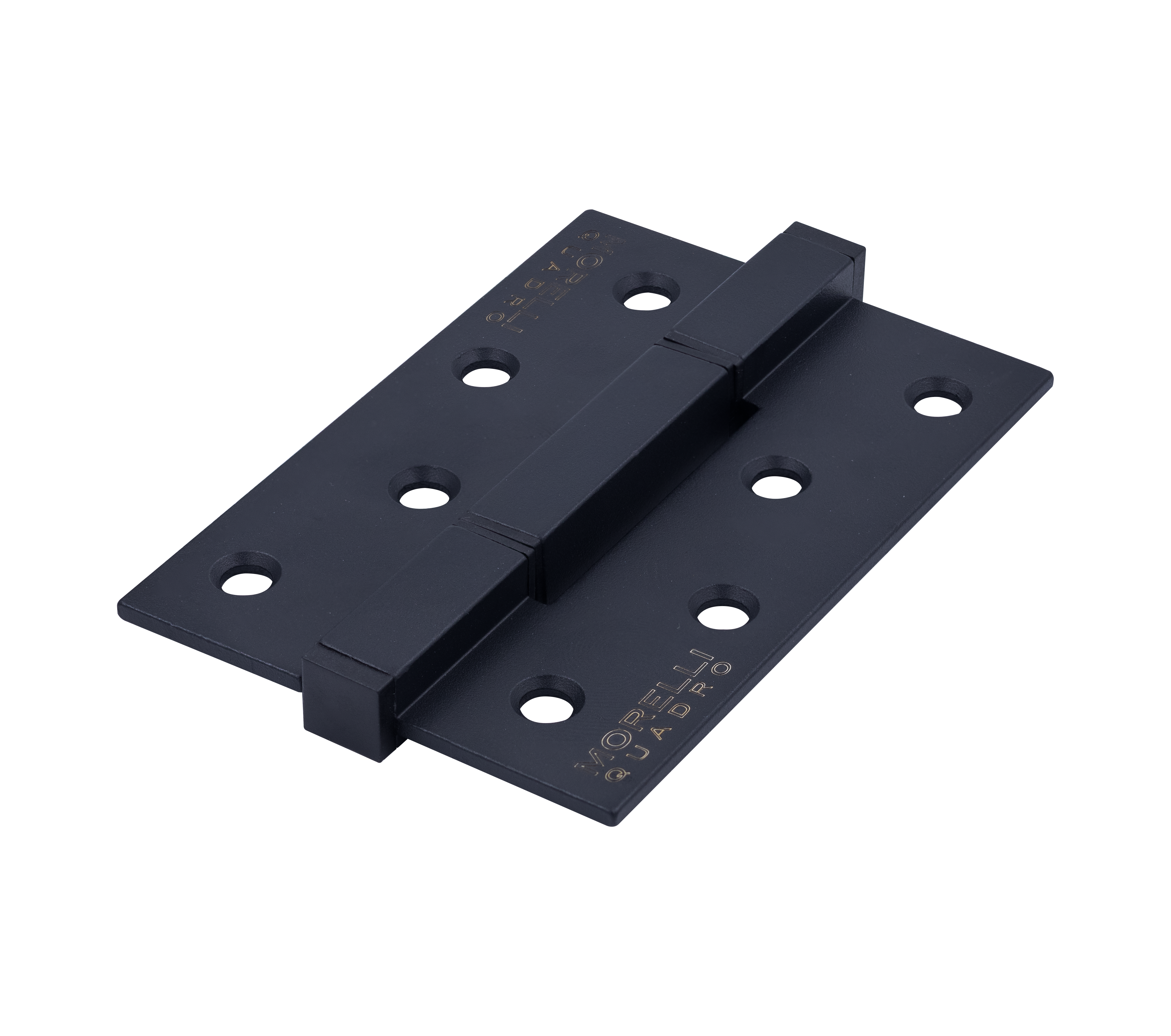 Петля QUADRO-2 BL врезная на квадратной оси, цвет черный фото купить Актобе (Актюбинск)