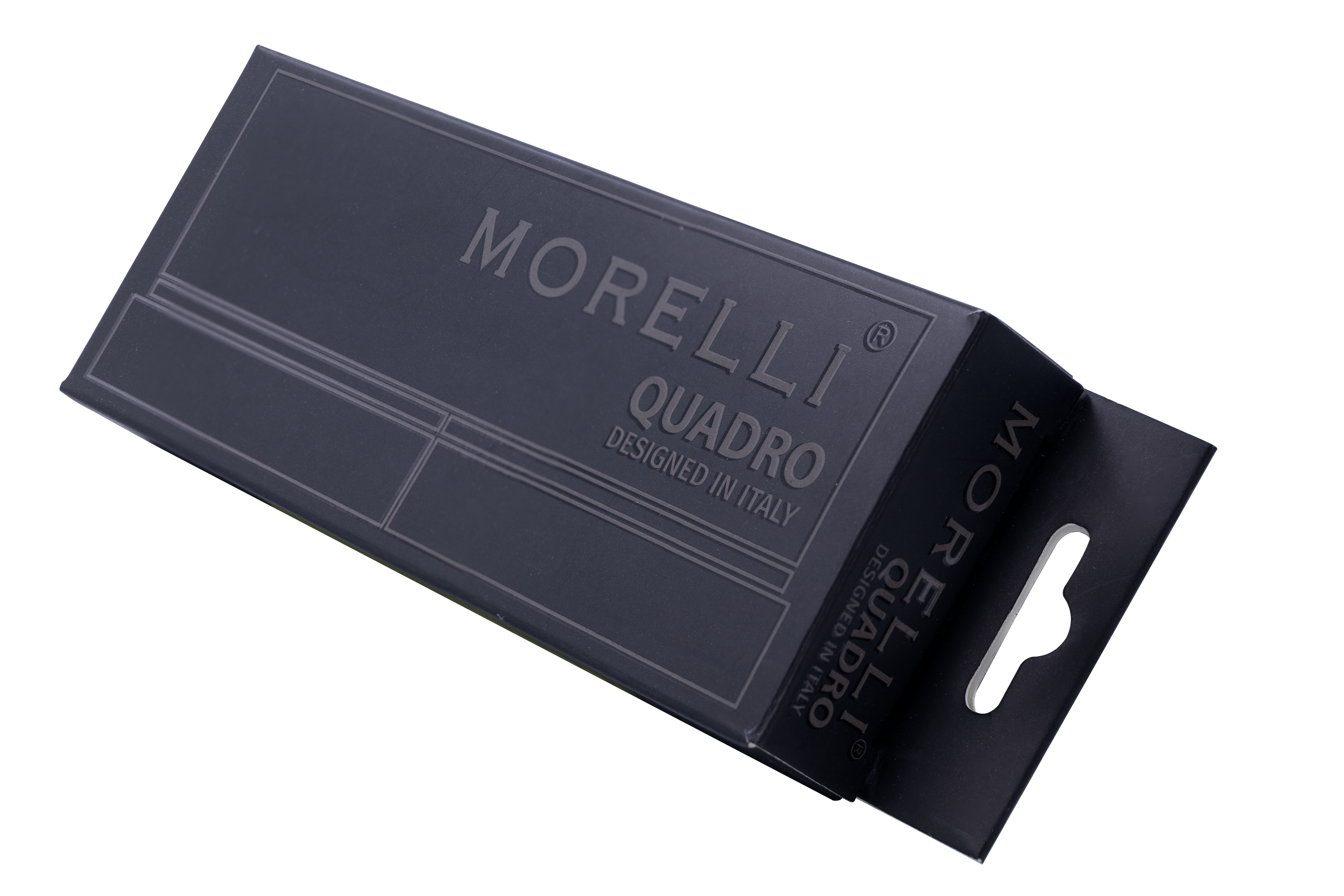 Петля QUADRO-2 BL врезная на квадратной оси, цвет черный фото morelli Актобе (Актюбинск)