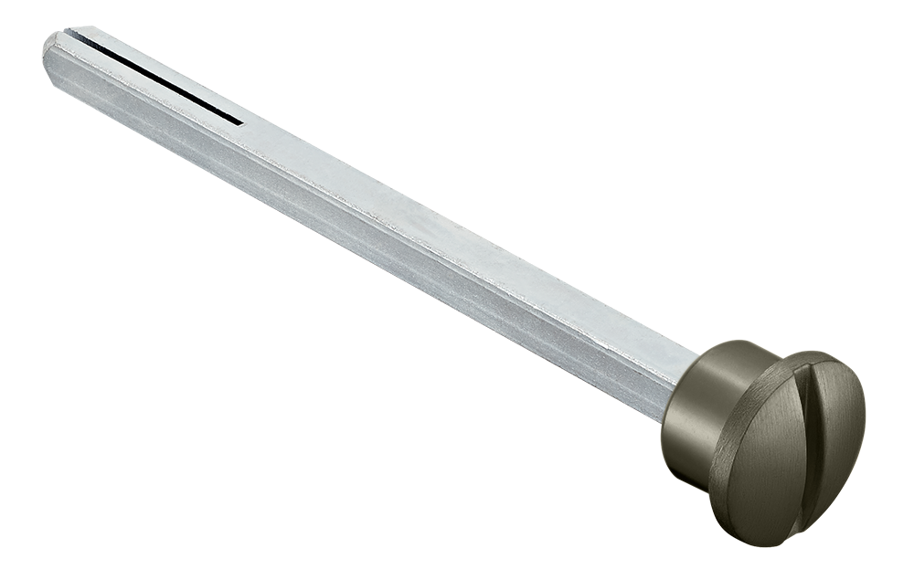 Четырехгранник LUX-SPINDLE-WC 110 ANT 110мм с кнопкой, цвет антрацит фото купить Актобе (Актюбинск)