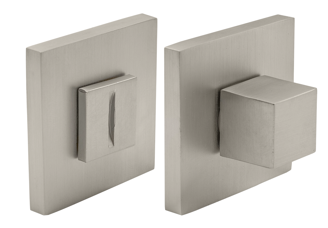 Завертка сантехническая MH-WC-S6 MSN на квадратной розетке цвет матовый сатинированный никель, ЦАМ фото купить Актобе (Актюбинск)