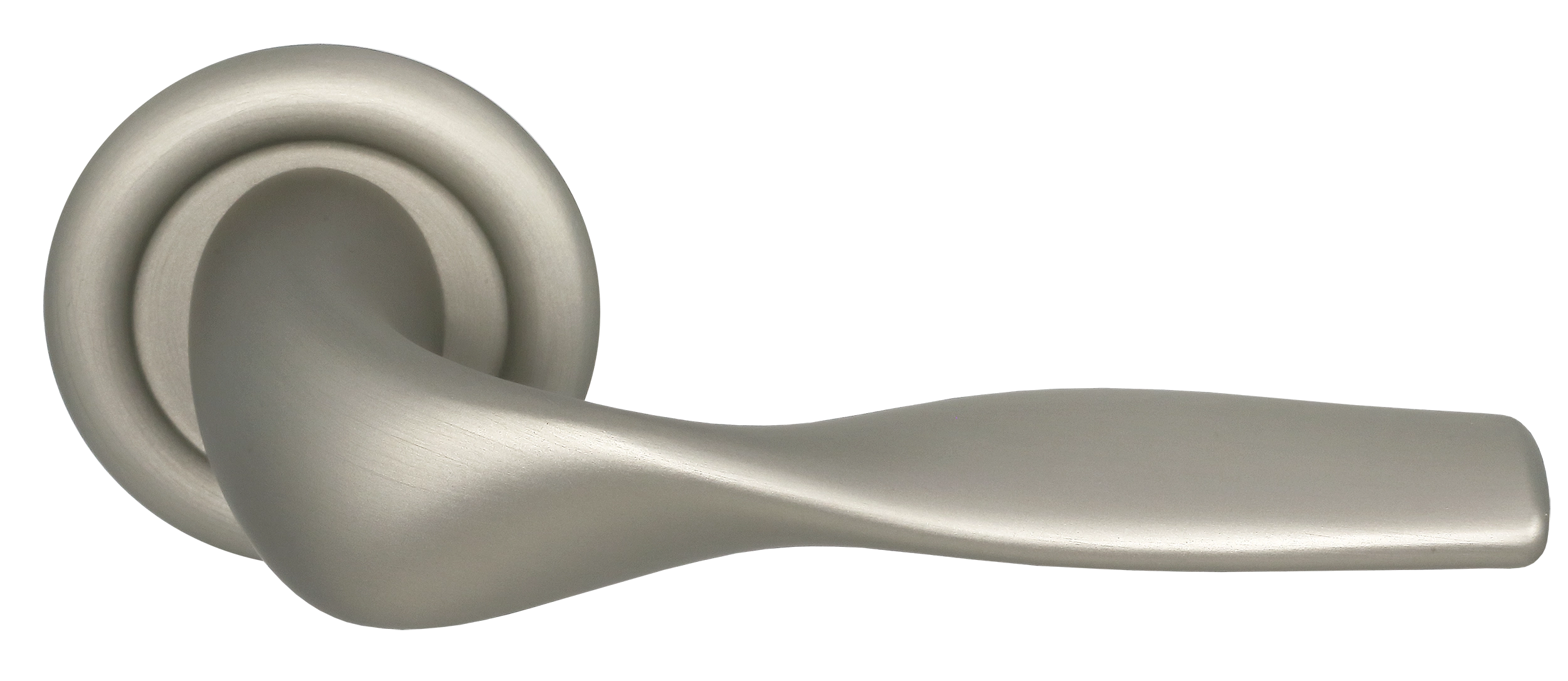 Ручка дверная LVB R7 SMI на круглой розетке, цвет Весенняя дымка/Spring Mist фото купить Актобе (Актюбинск)