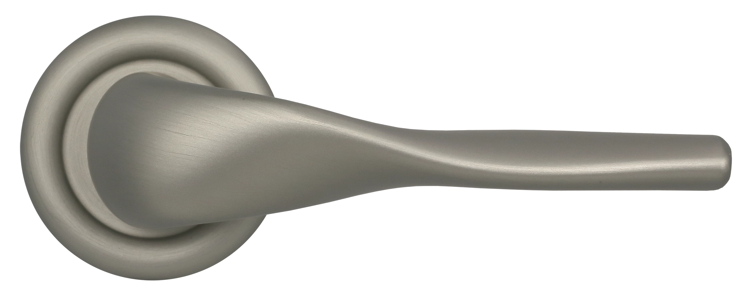 Ручка дверная LVB R7 SMI на круглой розетке, цвет Весенняя дымка/Spring Mist фото купить в Актобе