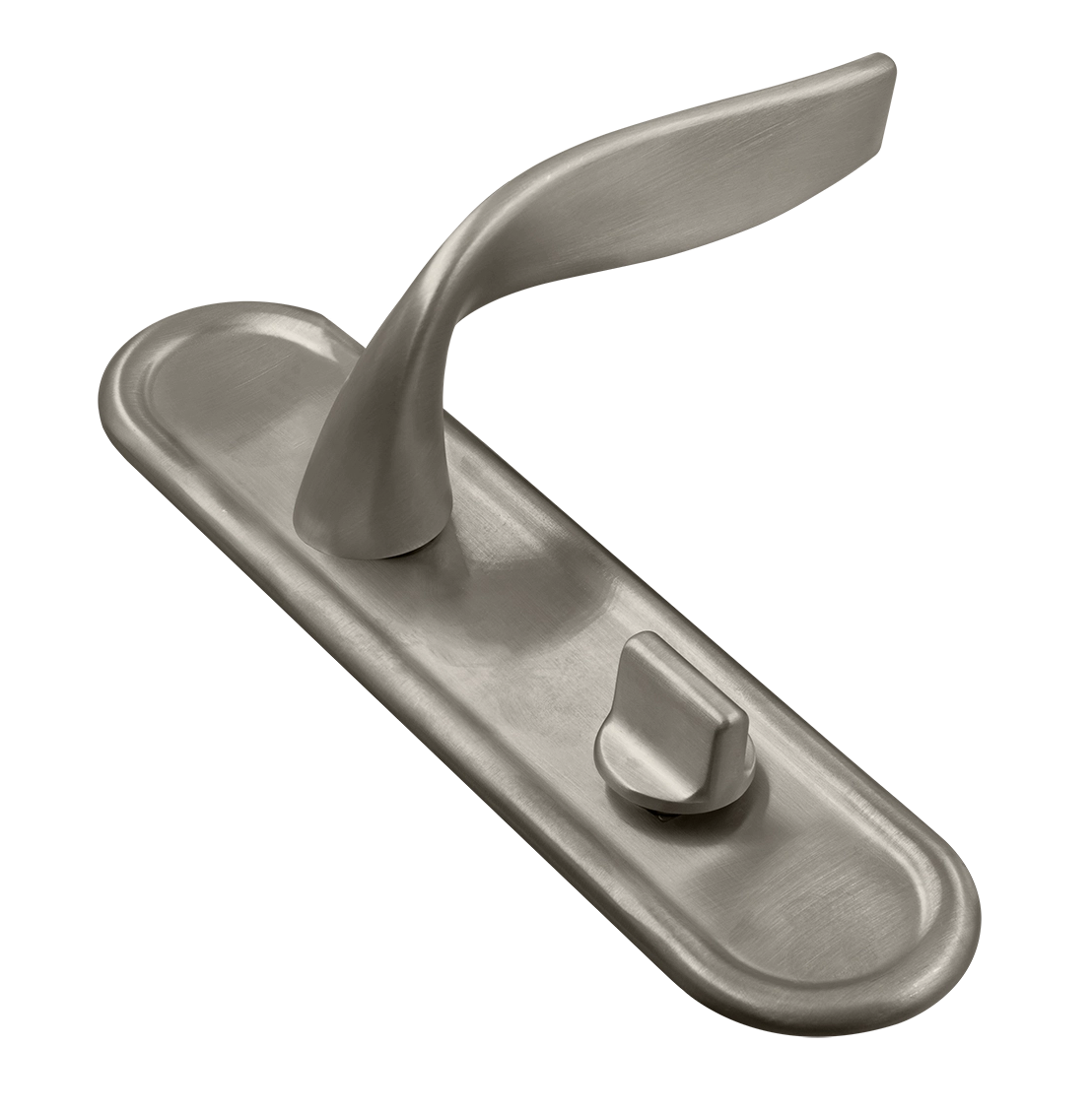 Ручка дверная SKYSCRAPER PLR SMI на планке, цвет Весенняя дымка/Spring Mist фото купить Актобе (Актюбинск)