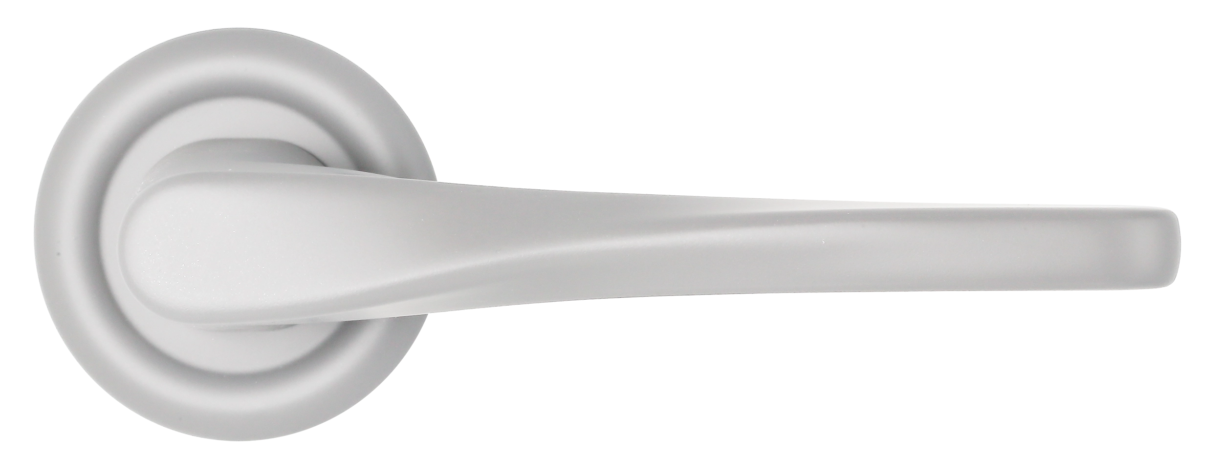 Ручка дверная THE OLYMPICS R7 SSW на круглой розетке, цвет Стокгольмский снегопад/Stockholm Snowfall фото купить в Актобе