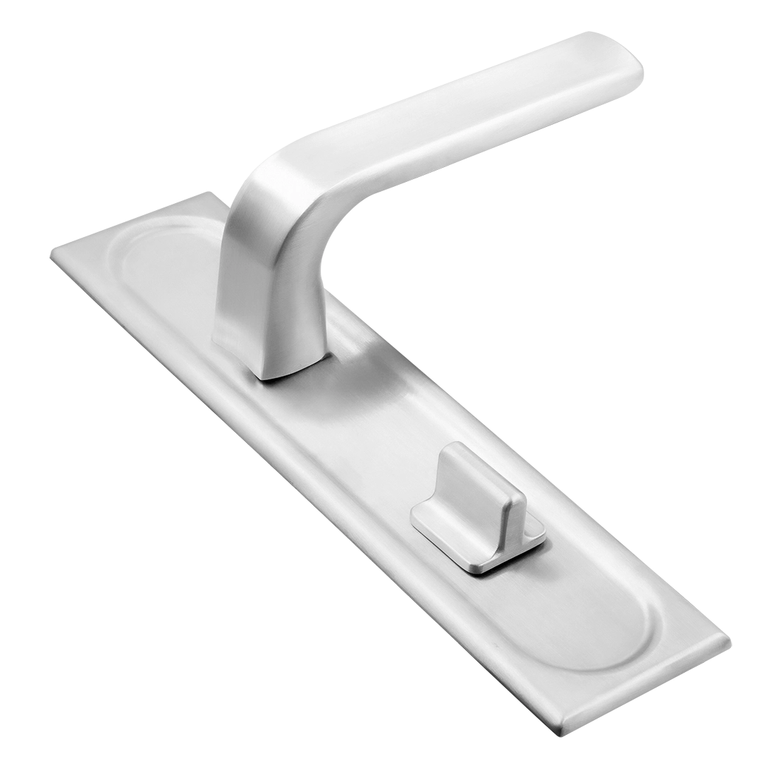 Ручка дверная THE BUS STATION PLS SSW на планке, цвет Стокгольмский снегопад/Stockholm Snowfall фото купить Актобе (Актюбинск)