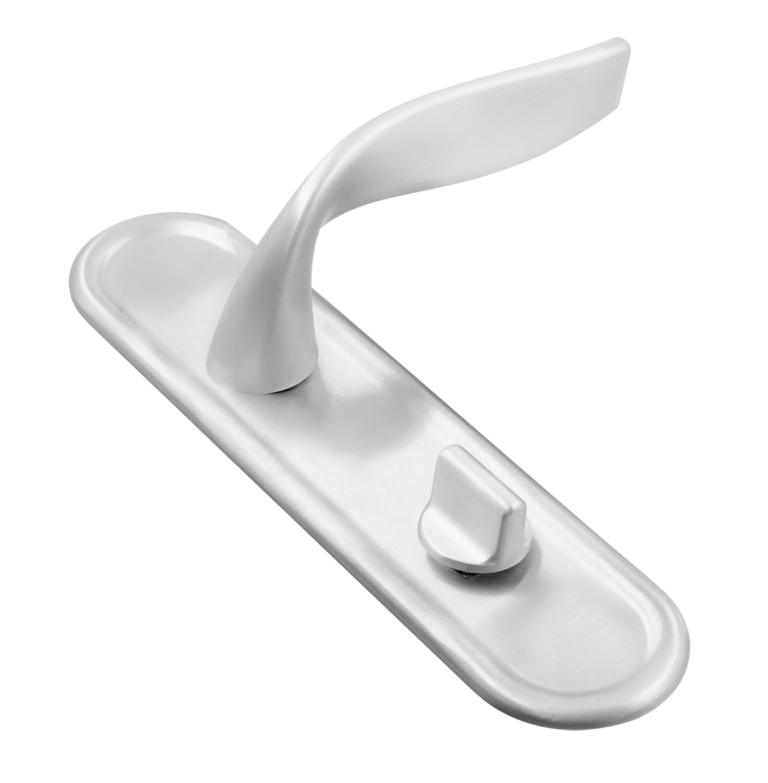 Ручка дверная SKYSCRAPER PLR SSW на планке, цвет Стокгольмский снегопад/Stockholm Snowfall фото купить Актобе (Актюбинск)