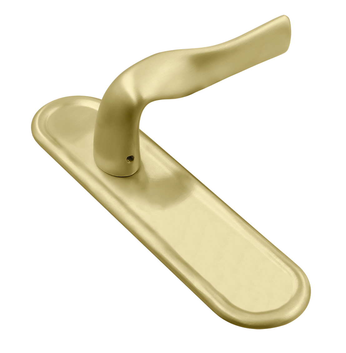 Ручка дверная LVB PLR AH на планке, цвет Осенний мёд/Autumn Honey фото купить Актобе (Актюбинск)