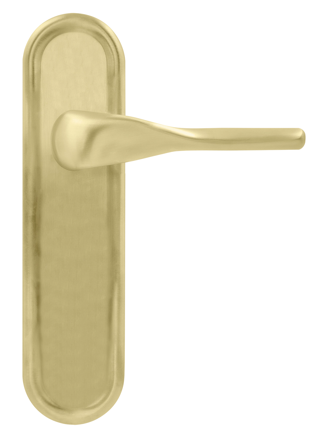 Ручка дверная LVB PLR AH на планке, цвет Осенний мёд/Autumn Honey фото купить в Актобе