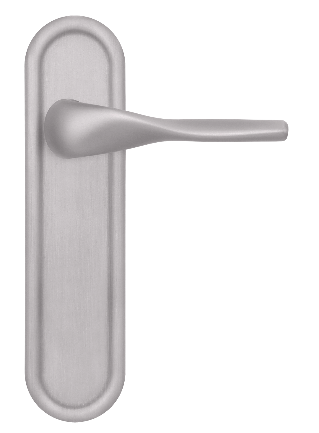 Ручка дверная LVB PLR SSW на планке, цвет Стокгольмский снегопад/Stockholm Snowfall фото купить в Актобе