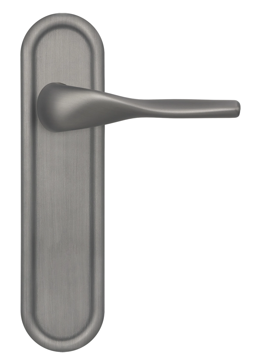 Ручка дверная LVB PLR WF на планке, цвет Зимняя стужа/Winter Frost фото купить в Актобе