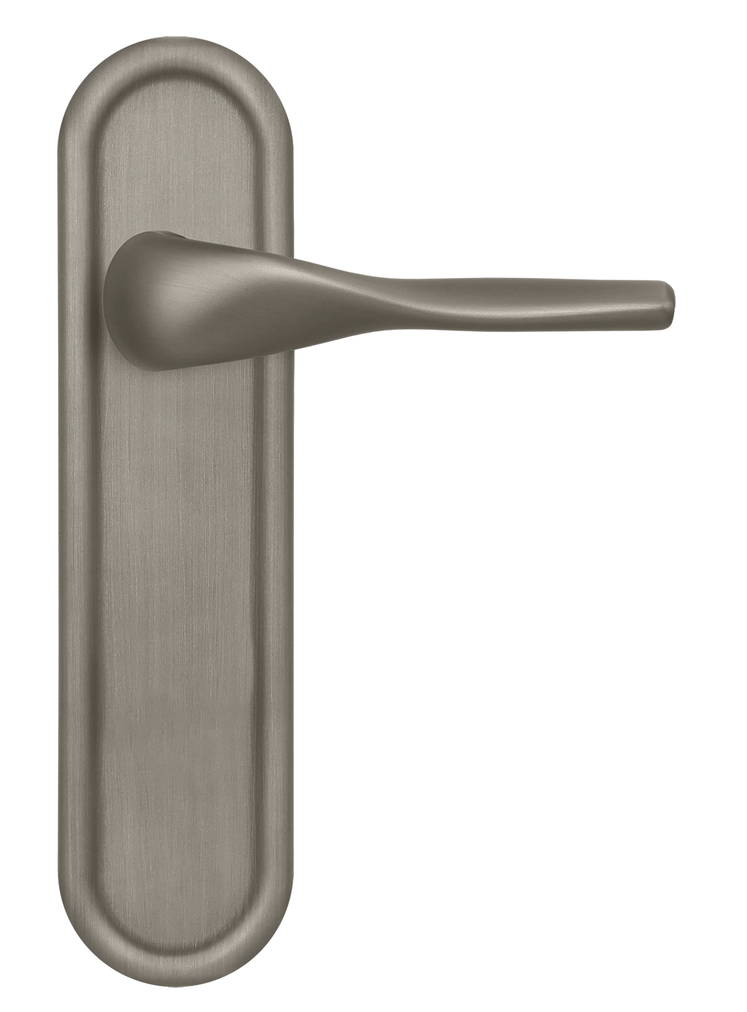 Ручка дверная LVB PLR SMI на планке, цвет Весенняя дымка/Spring Mist фото купить в Актобе