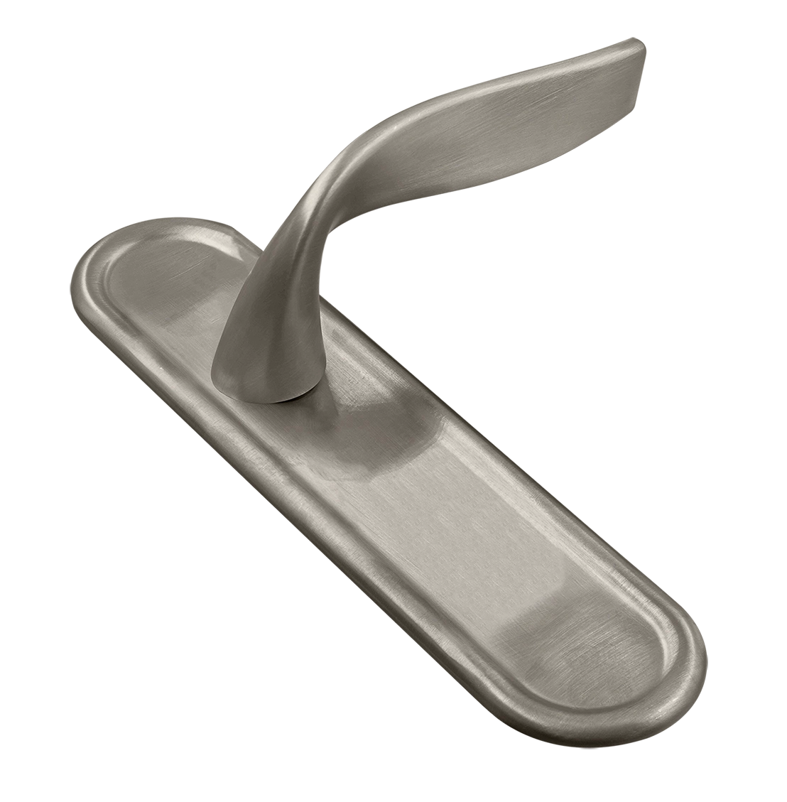 Ручка дверная SKYSCRAPER PLR SMI на планке, цвет Весенняя дымка/Spring Mist фото купить Актобе (Актюбинск)