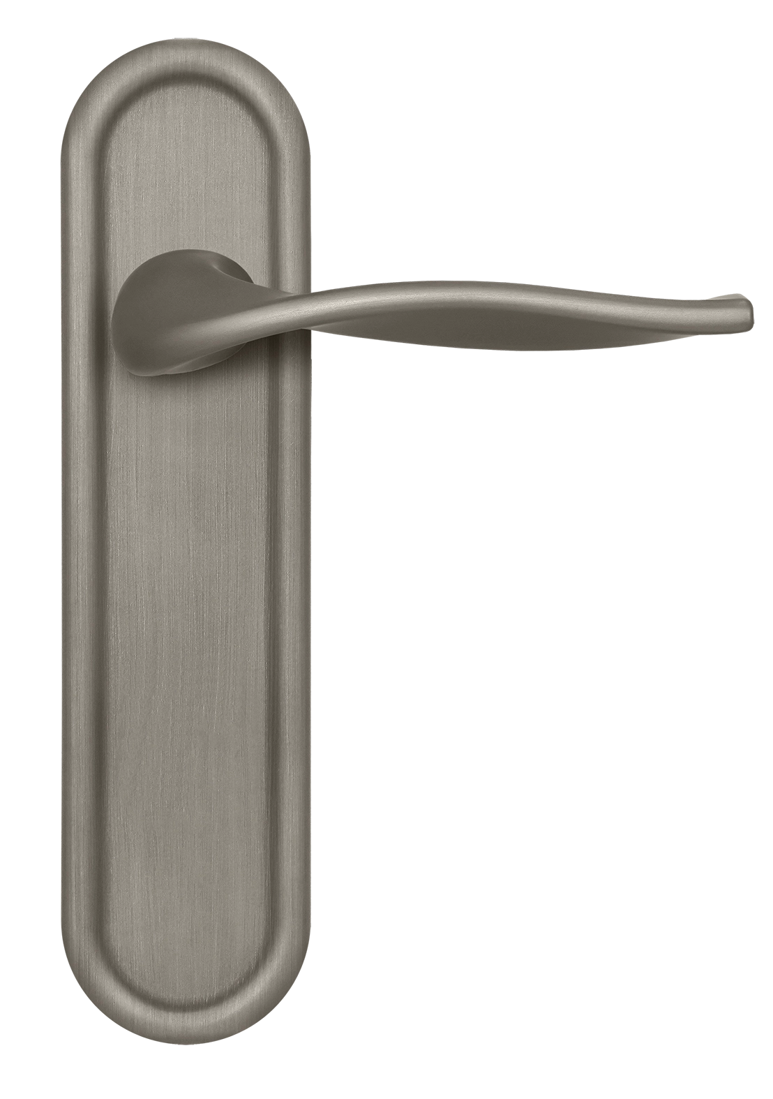 Ручка дверная SKYSCRAPER PLR SMI на планке, цвет Весенняя дымка/Spring Mist фото купить в Актобе