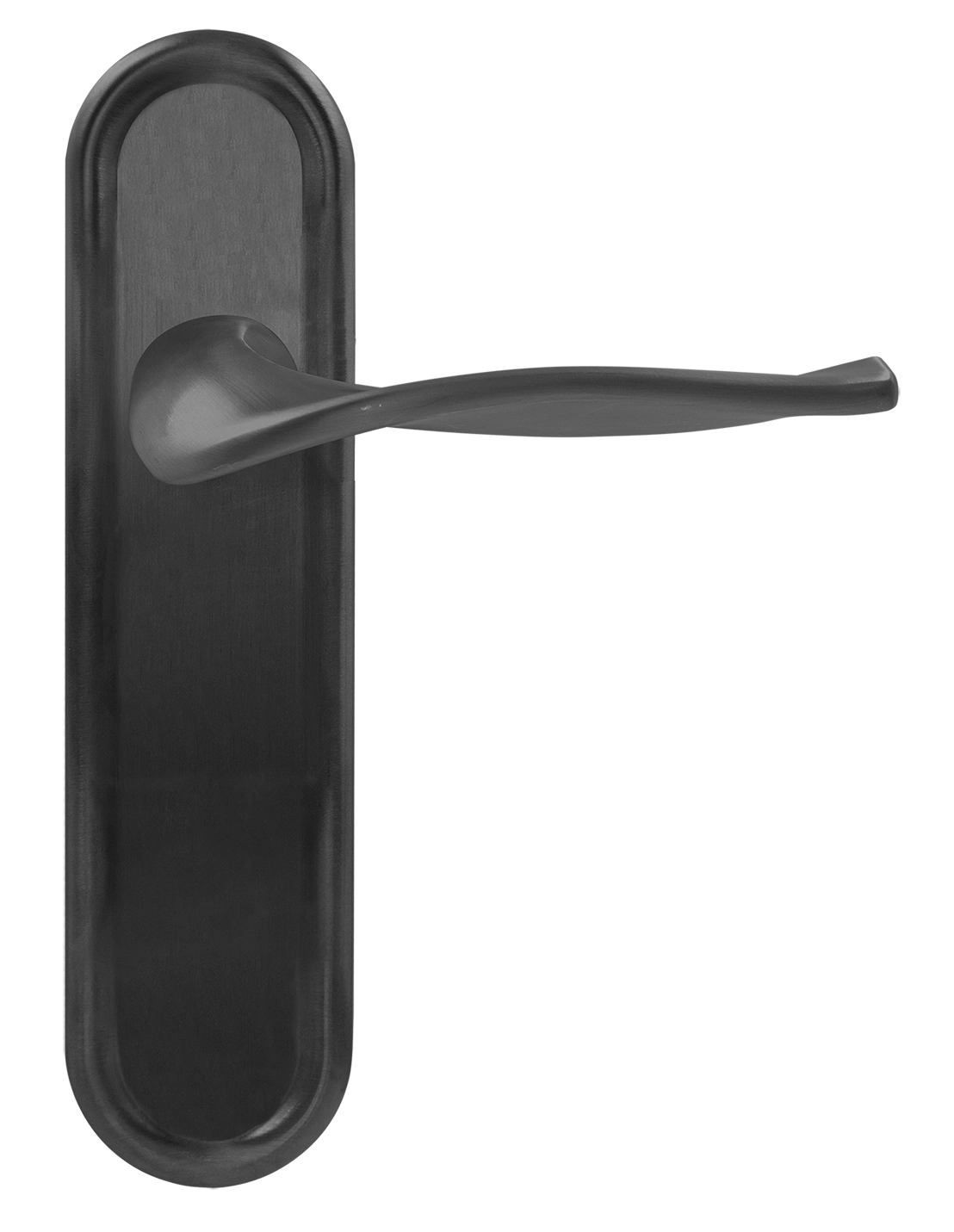 Ручка дверная SKYSCRAPER PLR SST на планке, цвет Летняя гроза/Summer Storm фото купить в Актобе