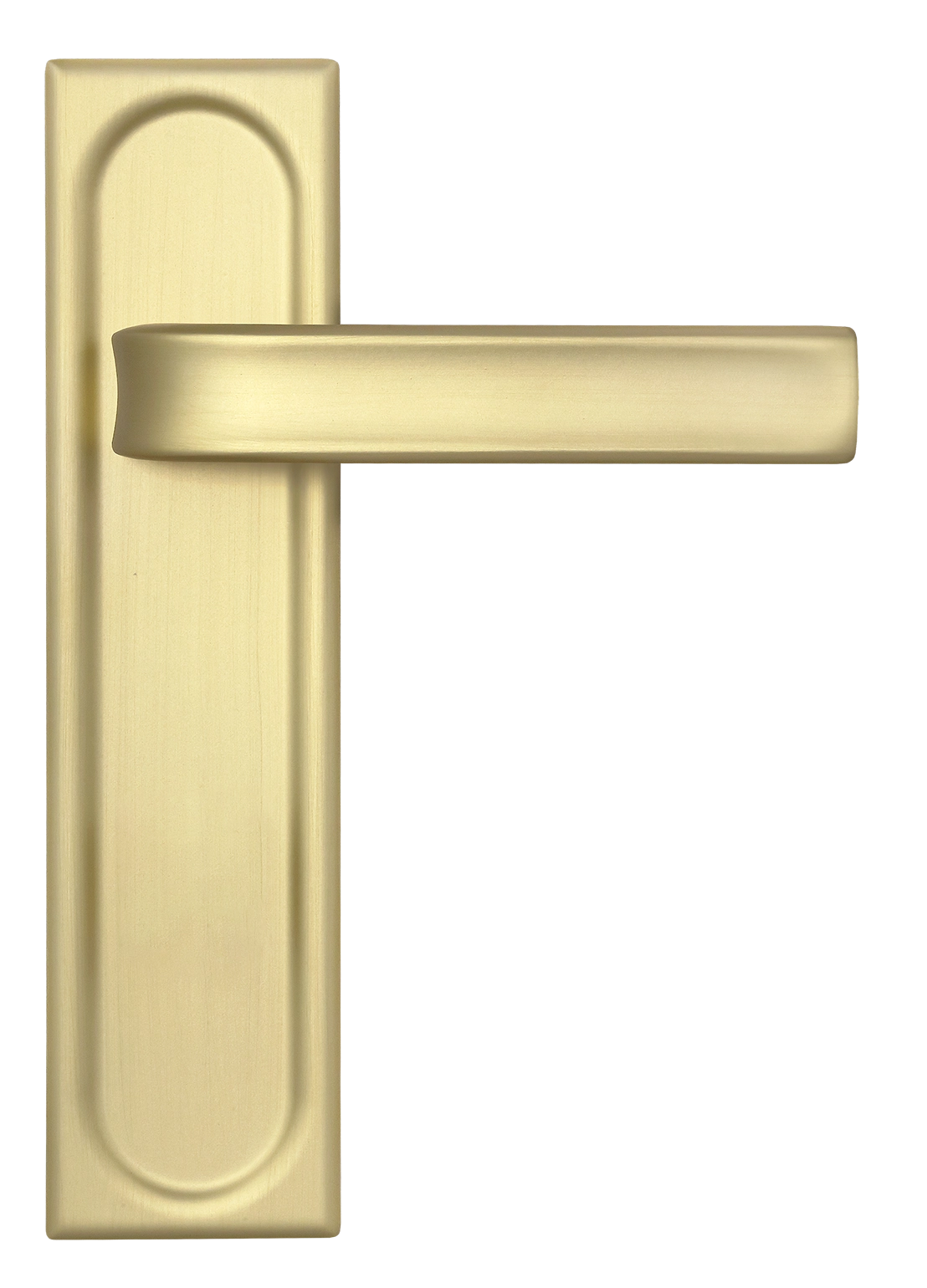 Ручка дверная THE BUS STATION PLS AH на планке, цвет Осенний мёд/Autumn Honey фото купить в Актобе