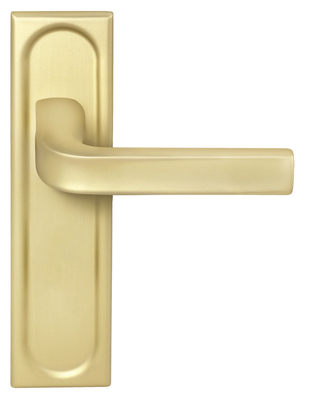 Ручка дверная THE BUS STATION PLS AH на планке, цвет Осенний мёд/Autumn Honey фото фурнитура Актобе (Актюбинск)