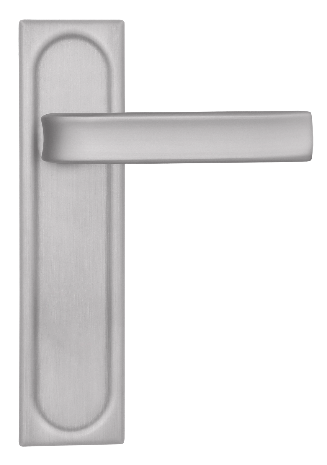 Ручка дверная THE BUS STATION PLS SSW на планке, цвет Стокгольмский снегопад/Stockholm Snowfall фото купить в Актобе