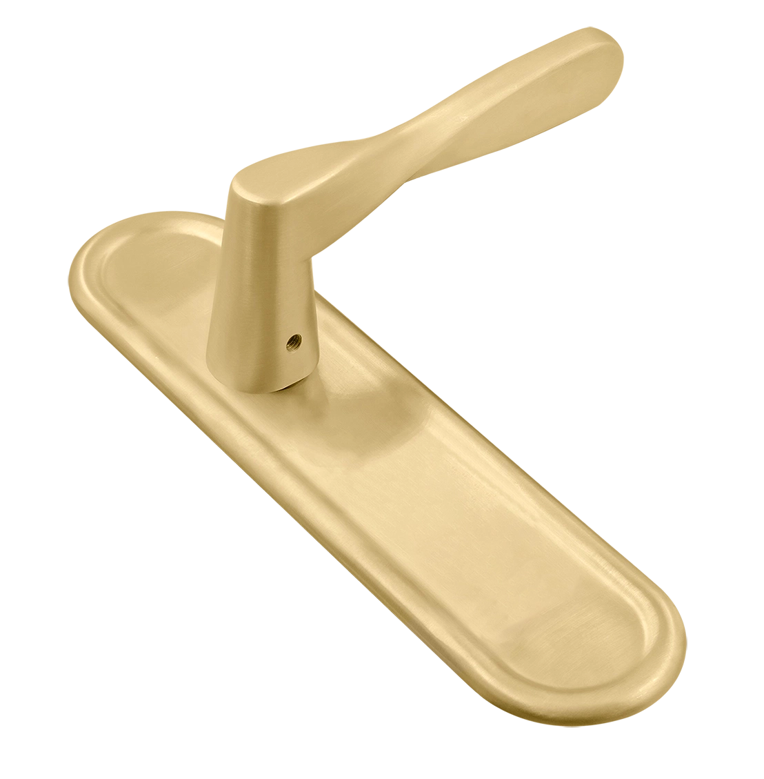 Ручка дверная THE OLYMPICS PLR AH на планке, цвет Осенний мёд/Autumn Honey фото купить Актобе (Актюбинск)