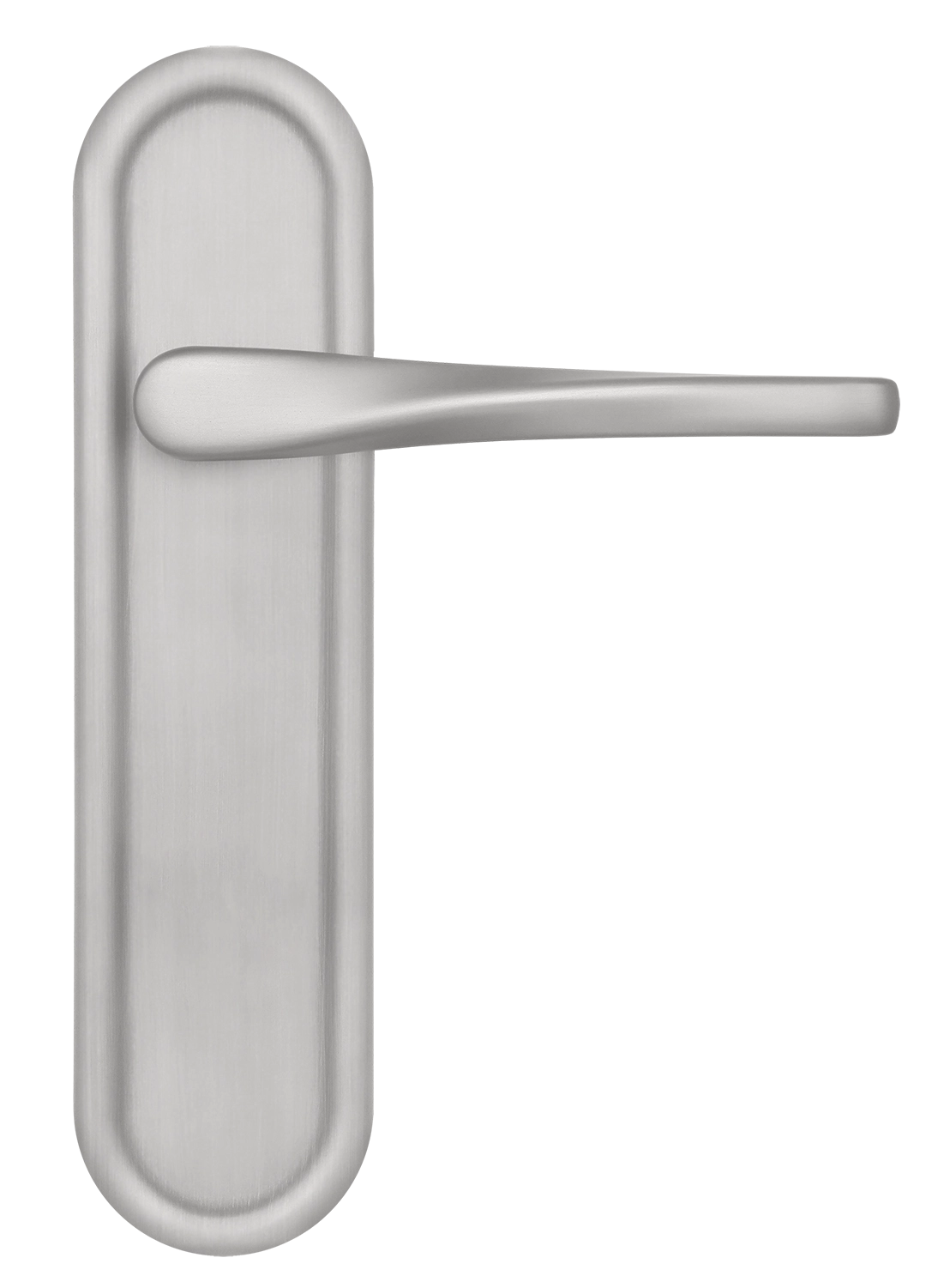 Ручка дверная THE OLYMPICS PLR SSW на планке, цвет Стокгольмский снегопад/Stockholm Snowfall фото купить в Актобе