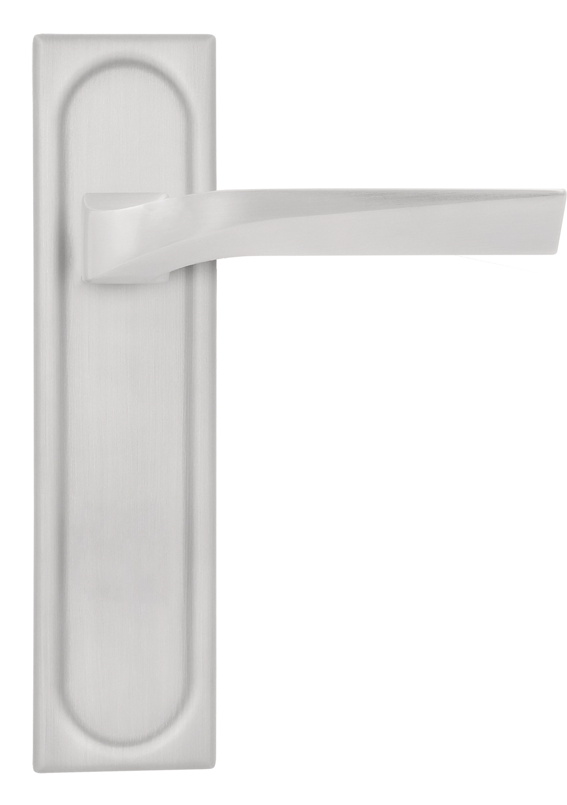 Ручка дверная WD CONCERT HALL PLS SSW на планке, цвет Стокгольмский снегопад/Stockholm Snowfall фото купить в Актобе