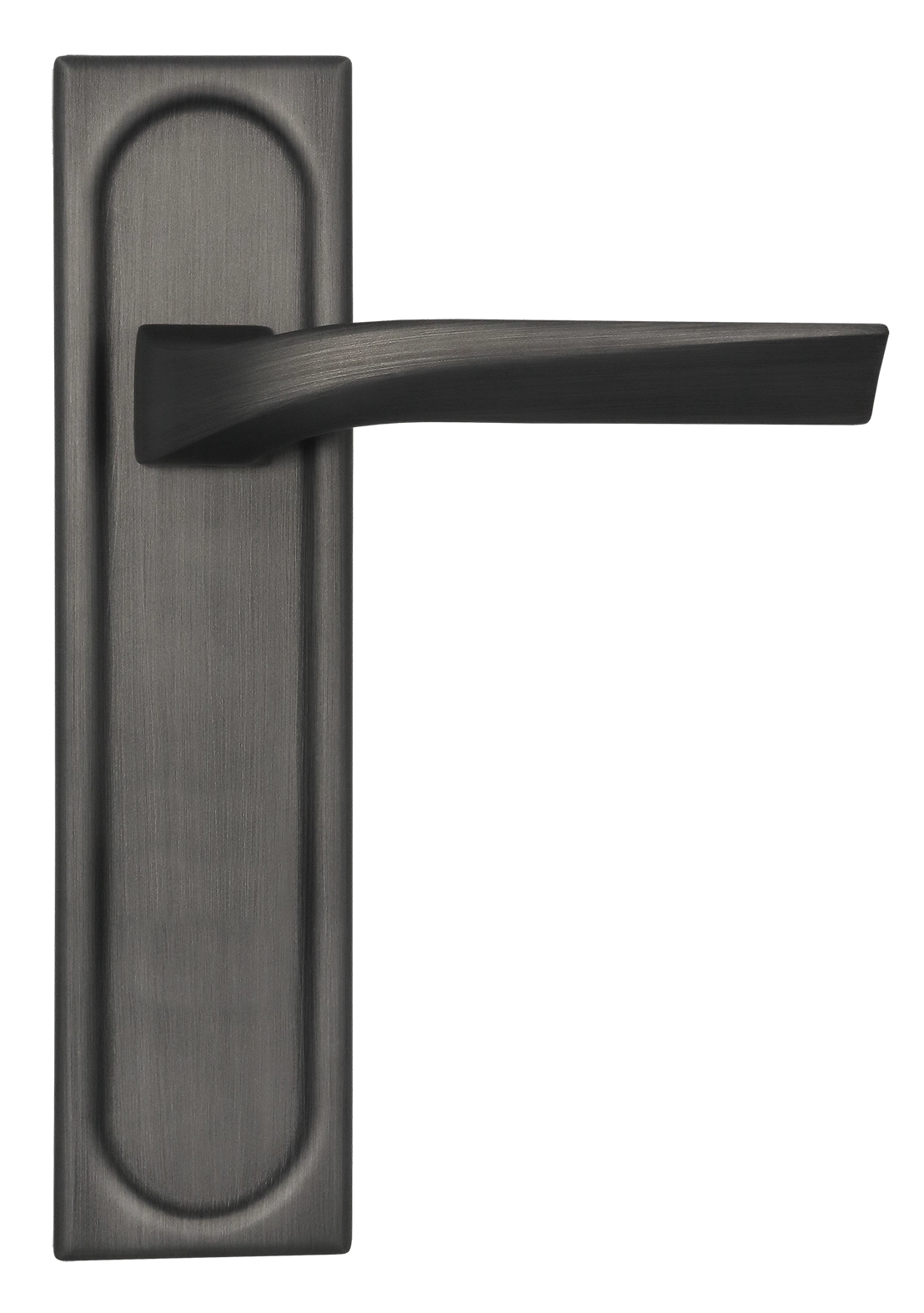 Ручка дверная WD CONCERT HALL PLS SST на планке, цвет Летняя гроза/Summer Storm фото купить в Актобе