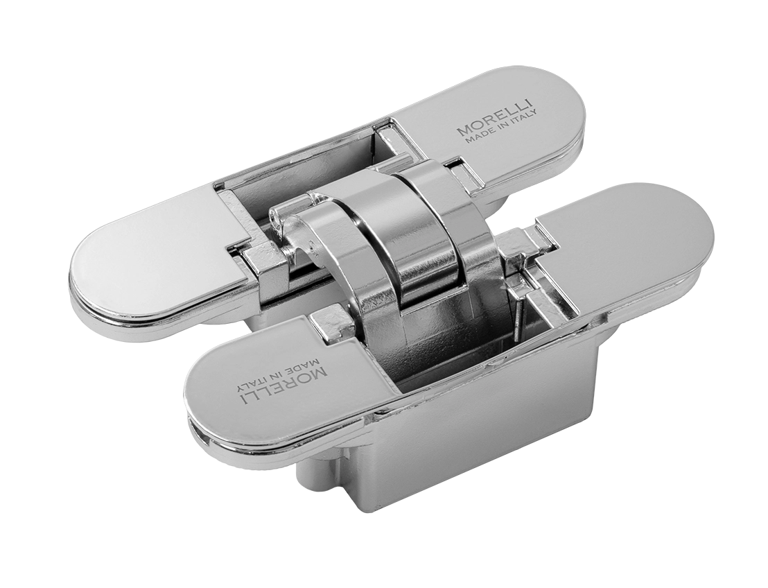Петля скрытая HH-20 PC, врезная с 3D-регулировкой, вес полотна до 60 кг цвет хром фото купить Актобе