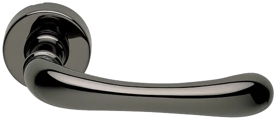 RING R3-E NIN, ручка дверная, цвет -  черный никель фото купить Актобе (Актюбинск)