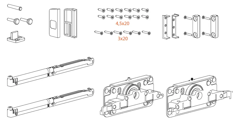 SLIDING SET 1478/80Y/18N