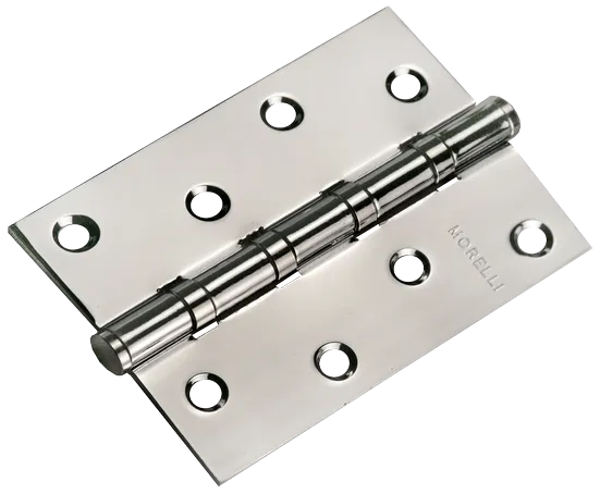 Петля универсальная MS 100X70X2.5-4BB SN стальная, врезная, цвет белый никель, сталь фото купить Актобе (Актюбинск)