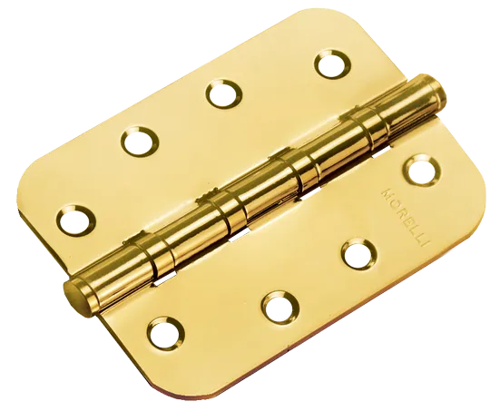 MS-C 100X70X2.5-4BB SG, петля стальная скругленная универсальная, цвет - мат.золото фото купить Актобе (Актюбинск)