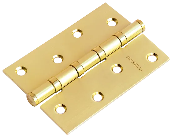 Петля универсальная карточная MS 100X70X2.5-4BB SG стальная, врезная, цвет матовое золото фото купить Актобе (Актюбинск)