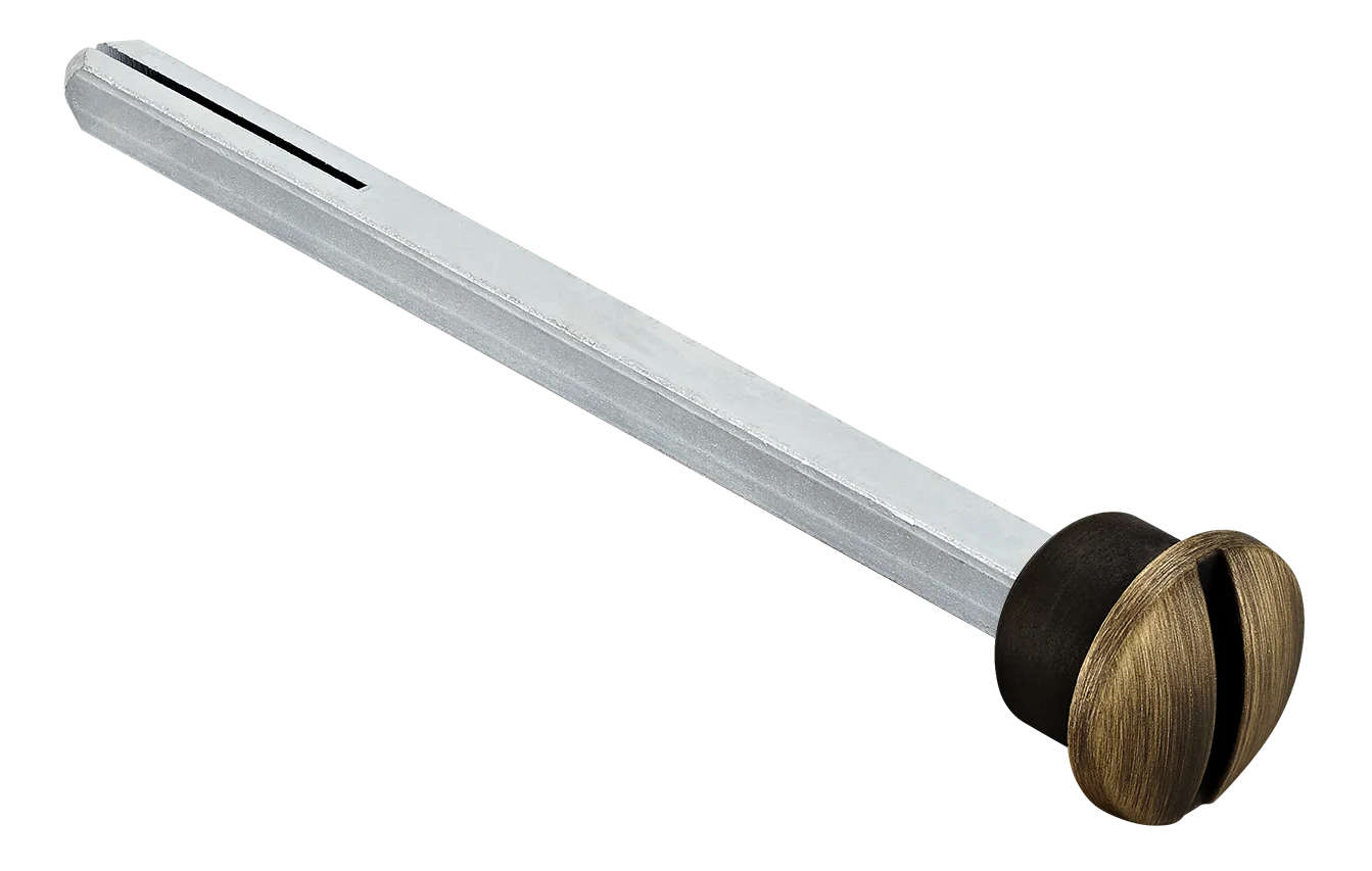 Четырехгранник LUX-SPINDLE-WC 110 CAFFE 110мм с кнопкой, цвет кофе фото купить Актобе (Актюбинск)